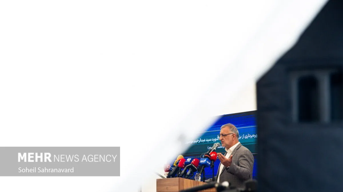 مراسم افتتاح بزرگراه شهید سید عبدالرحیم موسوی